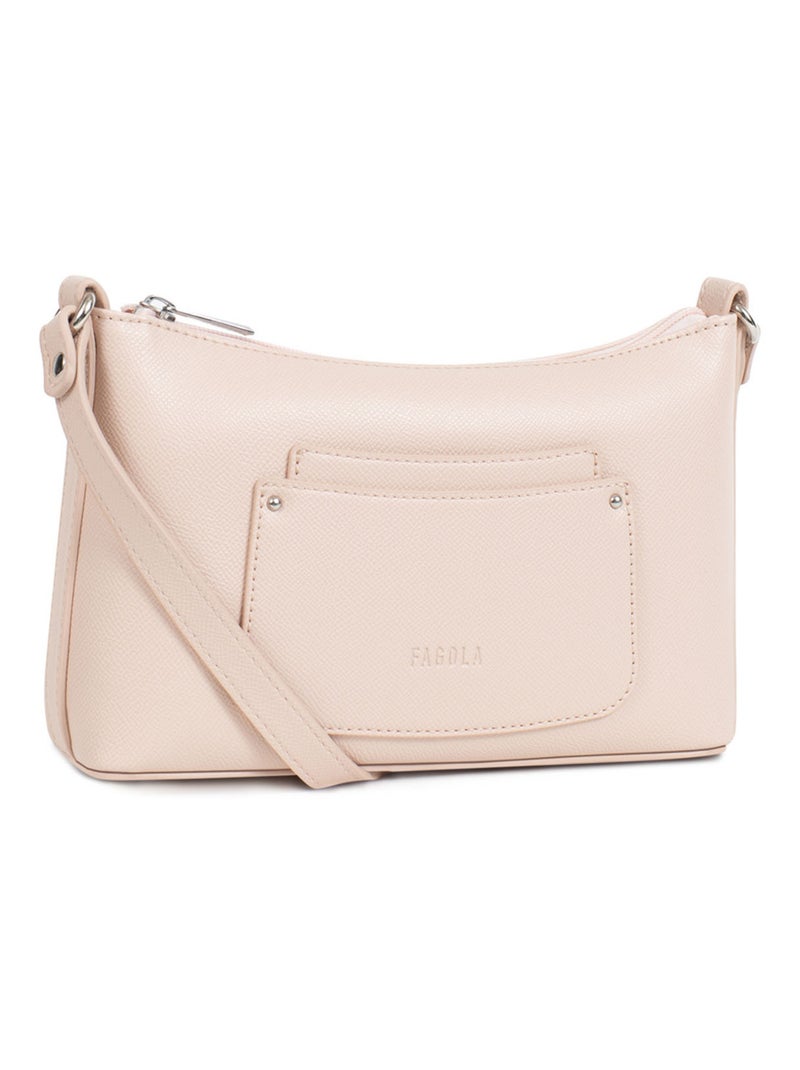 Sac bandoulière  tessa | fagola Beige/Rose - Kiabi