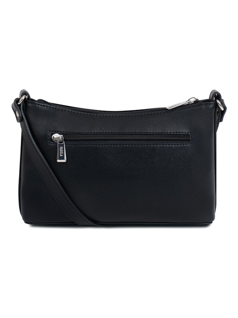 Sac bandoulière  tessa | fagola Noir - Kiabi