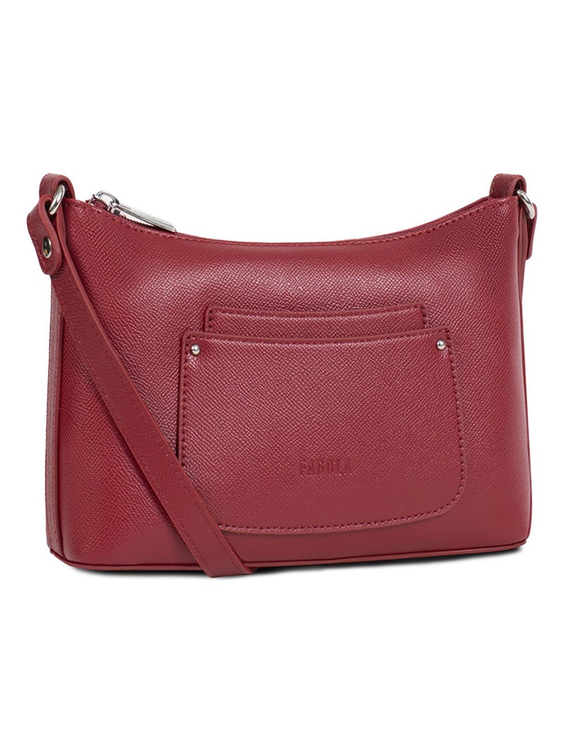 Sac bandoulière  tessa | fagola Rouge carmin - Kiabi