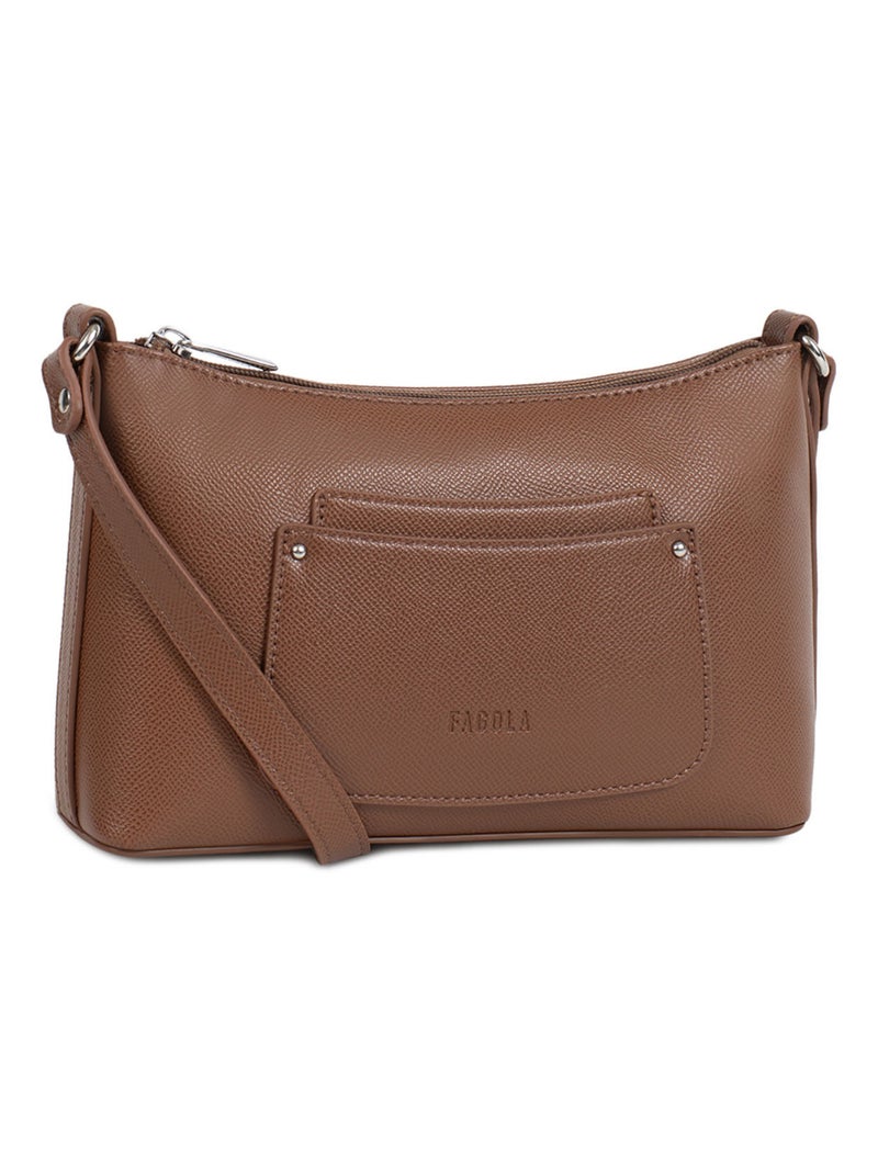 Sac bandoulière  tessa | fagola Terracotta - Kiabi
