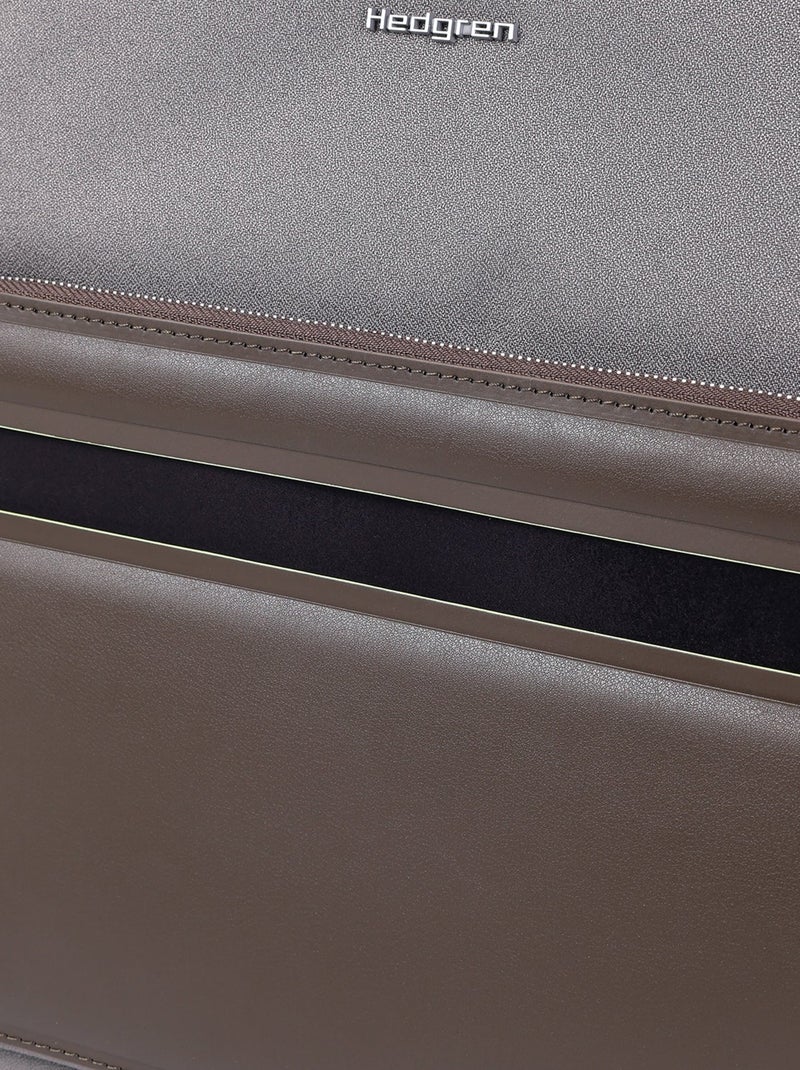 Sac Bandoulière Tote LUNGO - HEDGREN Marron - Kiabi