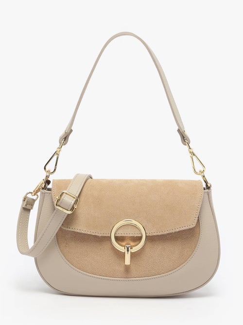 Sac Bandoulière Velvet Caviar Cuir Milano Cuir De Vachette - Kiabi