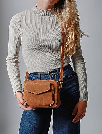 Sac Bandoulière Velvet Caviar Cuir Milano Cuir De Vachette