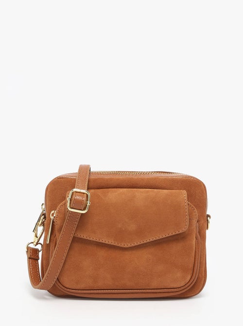 Sac Bandoulière Velvet Caviar Cuir Milano Cuir De Vachette - Kiabi