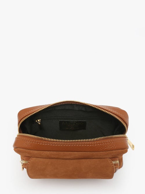 Sac Bandoulière Velvet Caviar Cuir Milano Cuir De Vachette - Kiabi