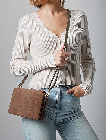 Sac bandoulière velvet caviar cuir milano cuir de vachette
