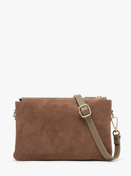 Sac bandoulière velvet caviar cuir milano cuir de vachette - Kiabi Sac bandoulière velvet caviar cuir milano cuir de vachette - Kiabi