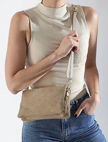 Sac Bandoulière Velvet Caviar Milano Cuir De Vachette