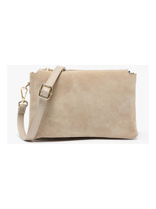 Sac Bandoulière Velvet Caviar Milano Cuir De Vachette - Kiabi