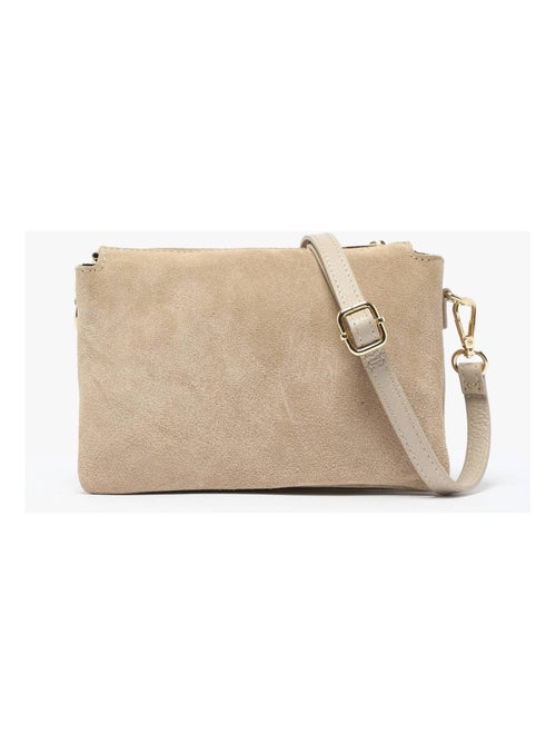 Sac Bandoulière Velvet Caviar Milano Cuir De Vachette - Kiabi