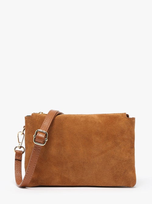 Sac Bandoulière Velvet Caviar Milano Cuir De Vachette - Kiabi