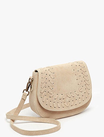 Sac Bandoulière Velvet Cuir Milano Cuir De Vachette