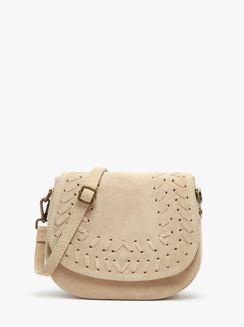 Sac Bandoulière Velvet Cuir Milano Cuir De Vachette - Kiabi