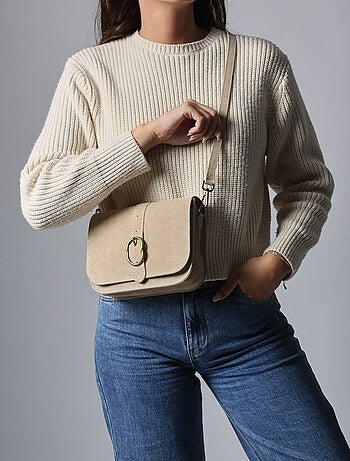 Sac Bandoulière Velvet Cuir Milano Cuir De Vachette