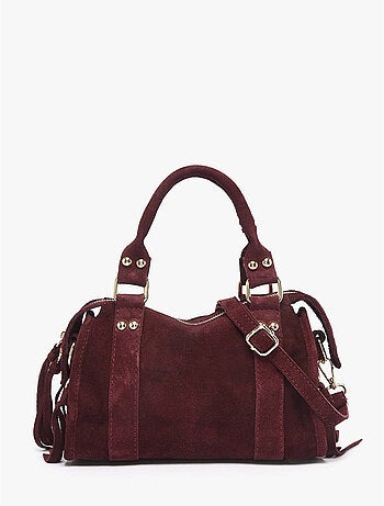 Sac bandoulière velvet cuir milano cuir de vachette