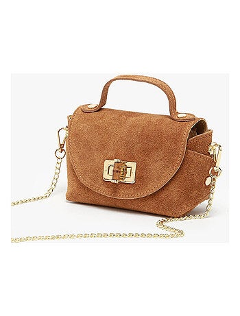 Sac Bandoulière Velvet Cuir Milano Cuir De Vachette