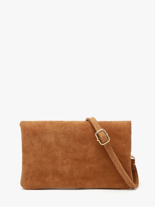 Sac bandoulière velvet cuir milano cuir de vachette - Kiabi Sac bandoulière velvet cuir milano cuir de vachette - Kiabi