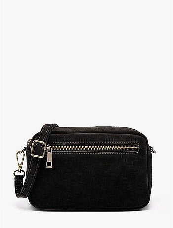 Sac bandoulière velvet cuir milano cuir de vachette