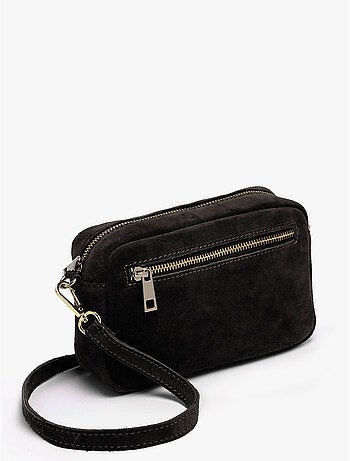 Sac bandoulière velvet cuir milano cuir de vachette