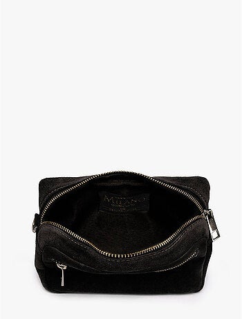 Sac bandoulière velvet cuir milano cuir de vachette