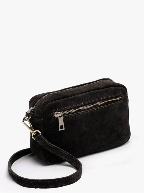 Sac bandoulière velvet cuir milano cuir de vachette - Kiabi
