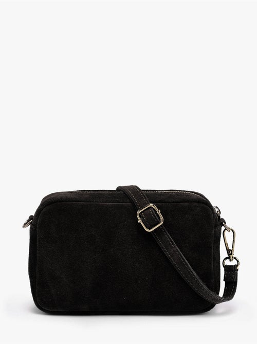 Sac bandoulière velvet cuir milano cuir de vachette - Kiabi