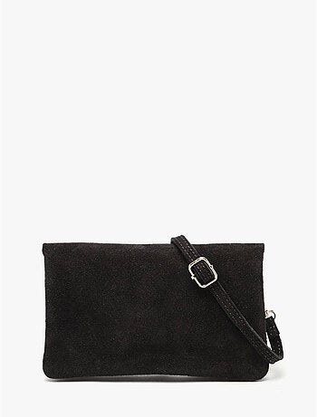 Sac bandoulière velvet cuir milano cuir de vachette