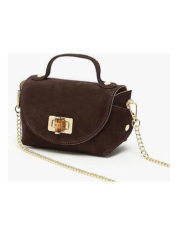 Sac Bandoulière Velvet Cuir Milano Cuir De Vachette