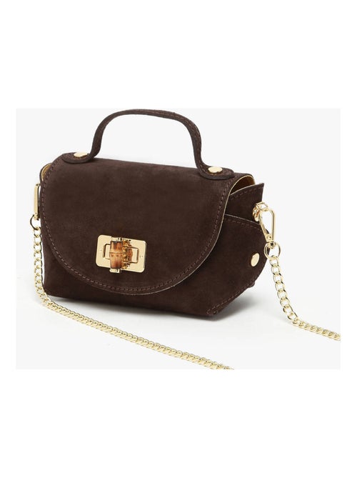Sac Bandoulière Velvet Cuir Milano Cuir De Vachette - Kiabi