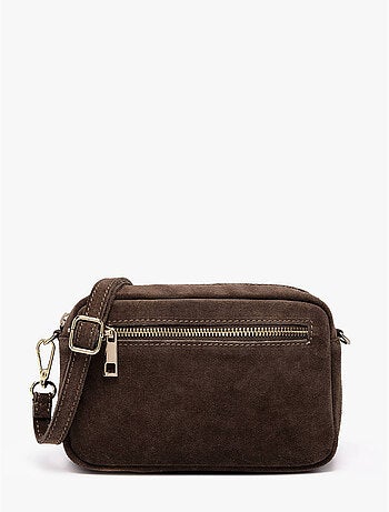 Sac bandoulière velvet cuir milano cuir de vachette