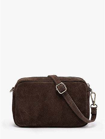Sac bandoulière velvet cuir milano cuir de vachette