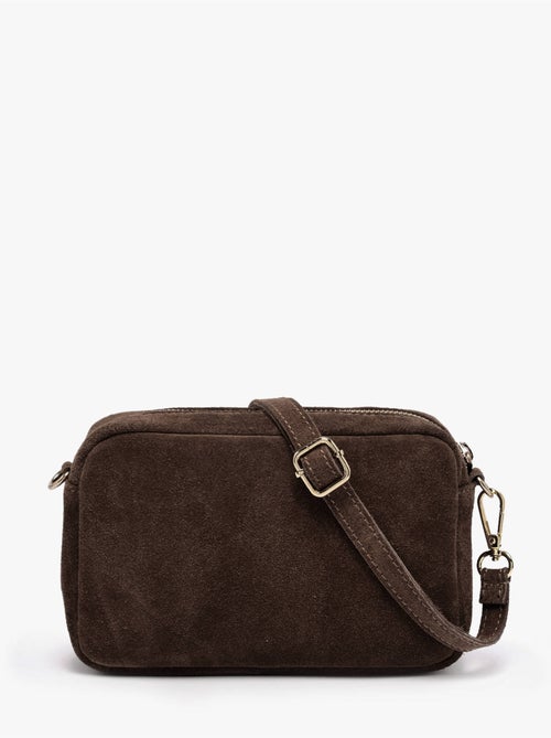 Sac bandoulière velvet cuir milano cuir de vachette - Kiabi