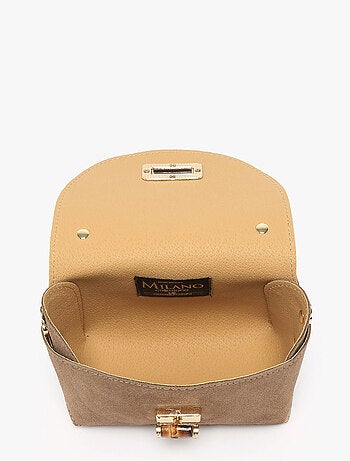 Sac Bandoulière Velvet Cuir Milano Cuir De Vachette