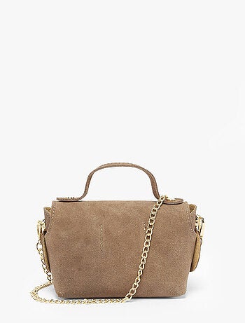 Sac Bandoulière Velvet Cuir Milano Cuir De Vachette