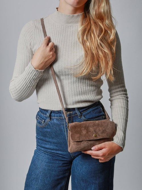 Sac Bandoulière Velvet Cuir Milano Cuir De Vachette - Kiabi