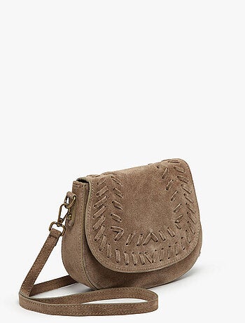 Sac Bandoulière Velvet Cuir Milano Cuir De Vachette