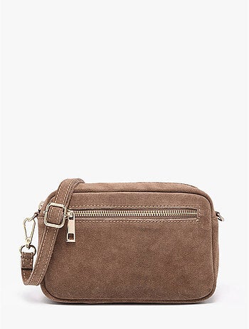 Sac bandoulière velvet cuir milano cuir de vachette