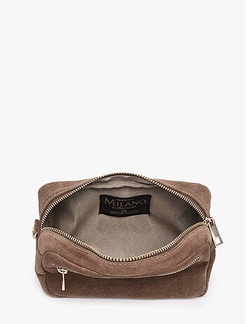Sac bandoulière velvet cuir milano cuir de vachette