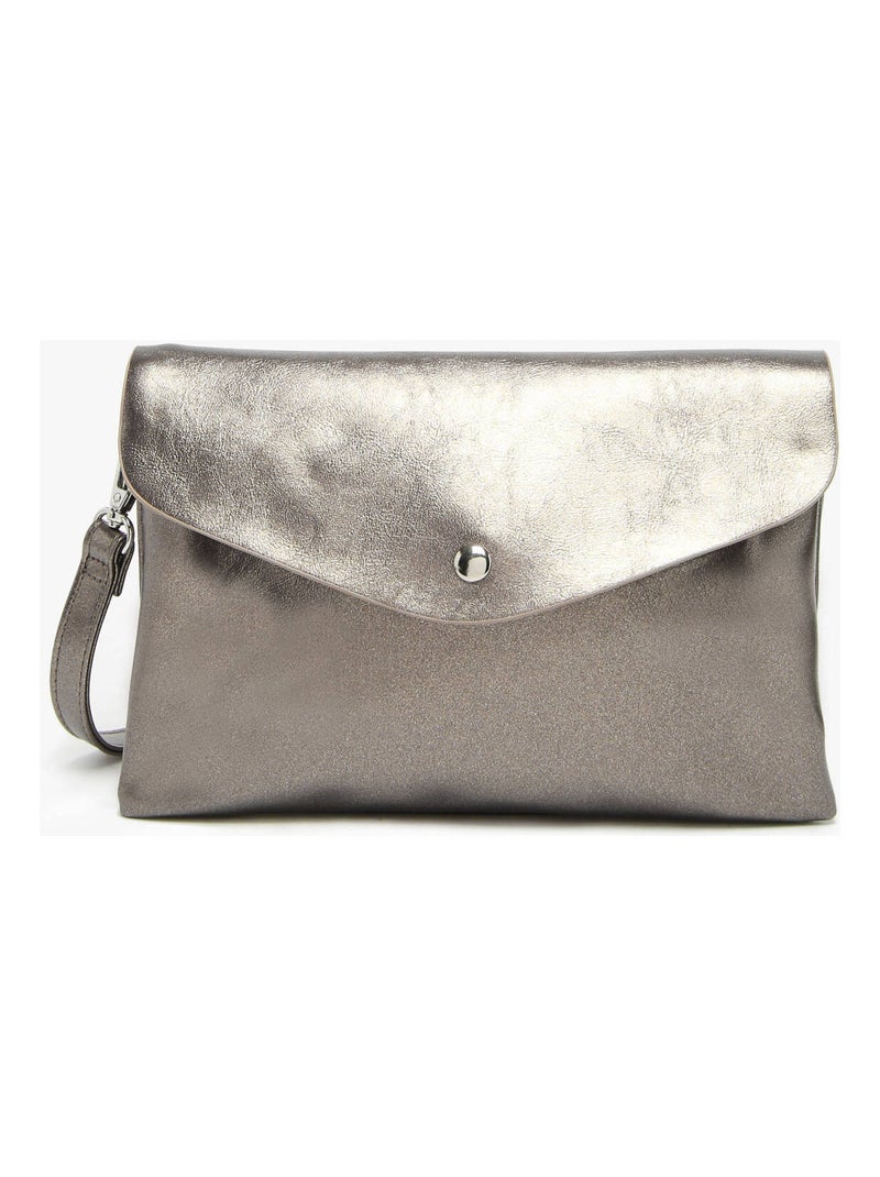 Sac Bandoulière Venus Miniprix Toile Enduite Blanc Argenté Noir - Kiabi
