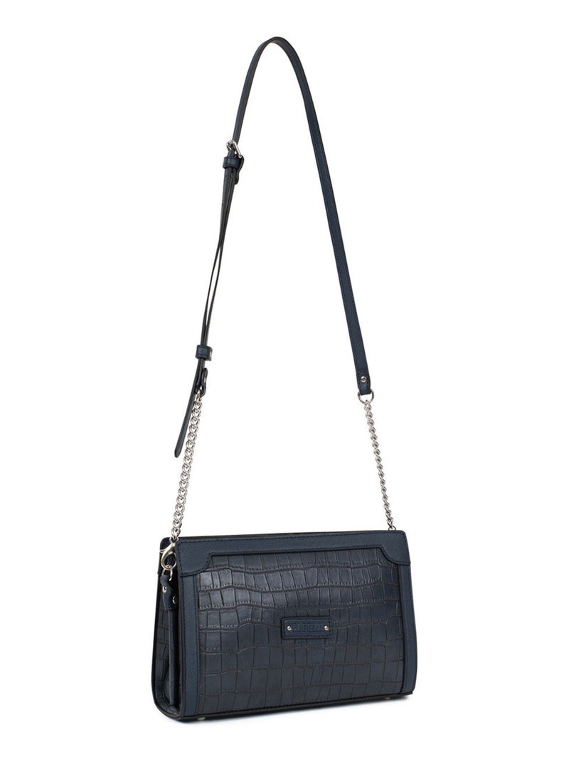 Sac bandoulière  véra | fagola Bleu marine - Kiabi