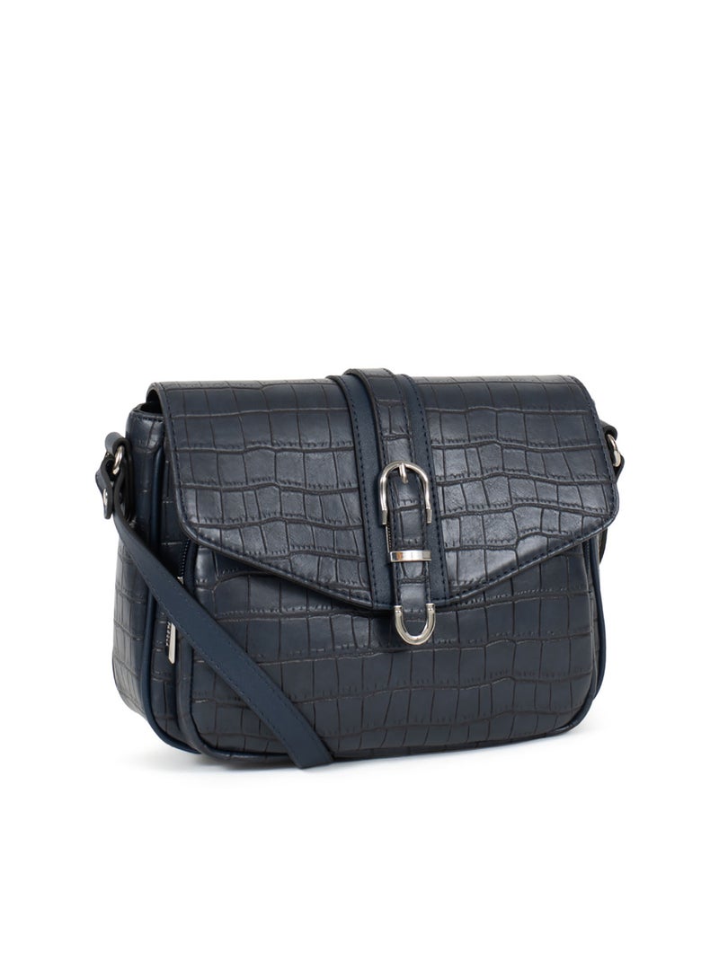 Sac bandoulière  véra | fagola Bleu marine - Kiabi