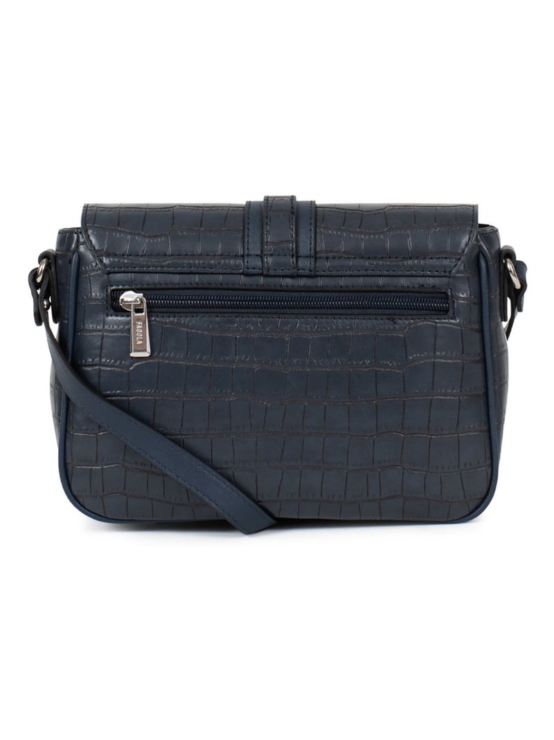 Sac bandoulière  véra | fagola Bleu marine - Kiabi