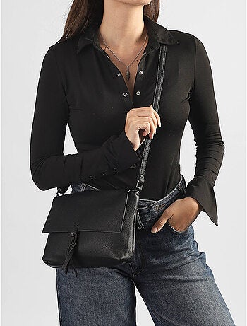 Sac bandouliere vintage flora & co toile enduite