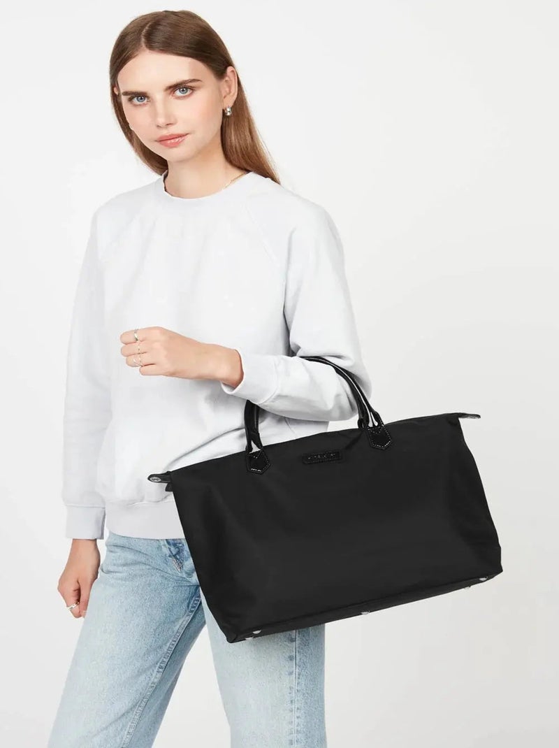 Sac Basic Verni Lancaster Noir - Kiabi