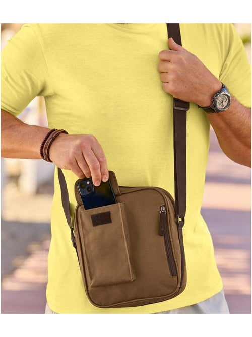 Sac Besace Multipoches  - ATLAS FOR MEN - Kiabi