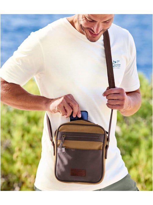 Sac Besace Multipoches  - ATLAS FOR MEN - Kiabi