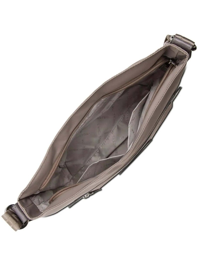 Sac besace porté croisé Lancaster Gris - Kiabi