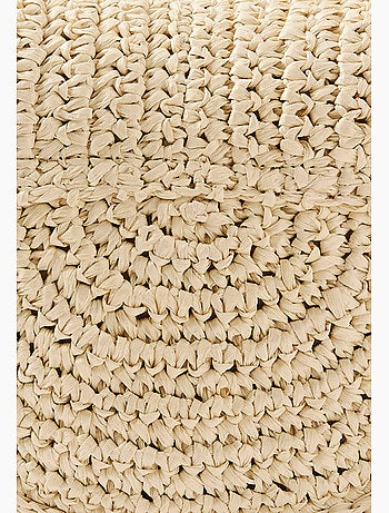 Sac besace tressé - damart