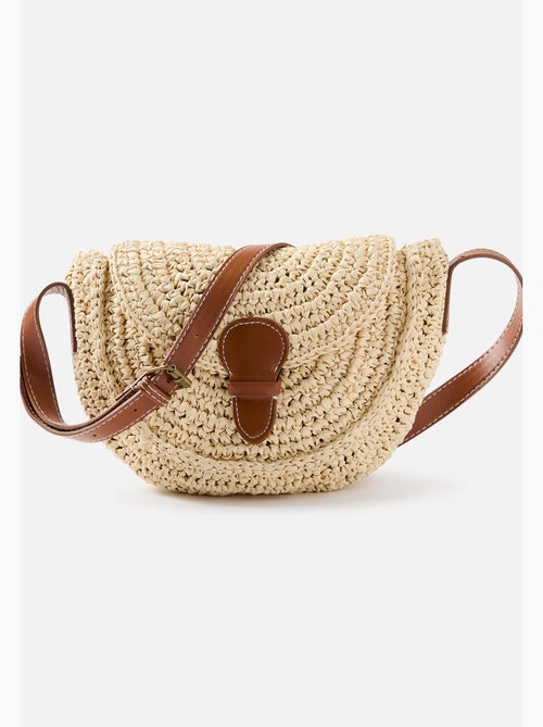 Sac besace tressé - Damart - Kiabi