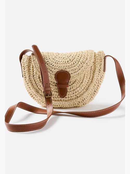 Sac besace tressé - Damart - Kiabi
